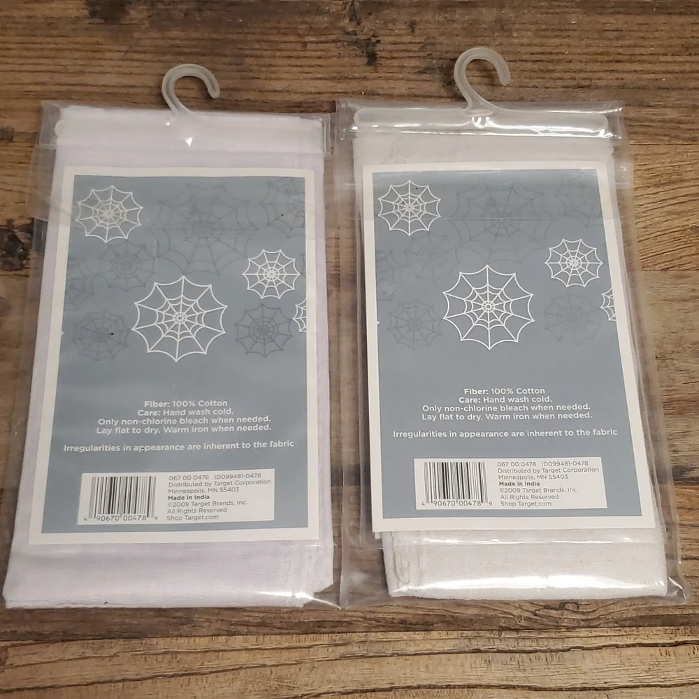 Set of (2) Target Halloween Focal haunted heraldry table runners